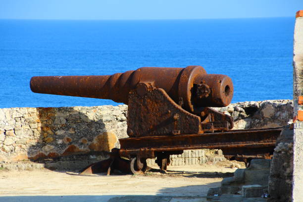 istock Old cannons in the El Morro Castle-Havana 1138623955