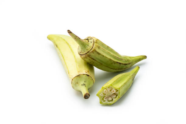 istock Okra, Fresh Raw Pods 1138624137