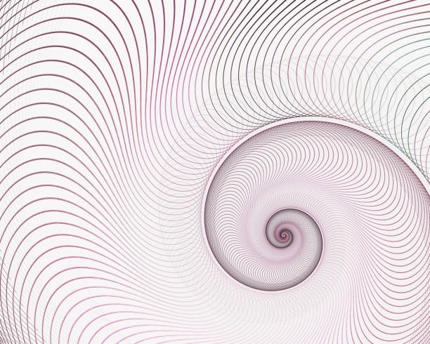 istock Abstract fractal spiral. Shell background 1138625064