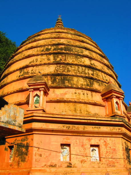 Navagraha Temple Guwahati The Navagraha Temple, or the temple of the nine celestial bodies, is situated on a hill named Chitrachal in the south eastern part of the city of Guwahati. It is also known as the abode of one of the most important celestial bodies, the sun. In the temple there are 9 phallic emblems of Lord Shiva, each clad in a different coloured cloth representing Surya, Chandra, Mangala, Budha, Brihaspati, Shukra, Shani, Rahu and Ketu. guwahati stock pictures, royalty-free photos & images