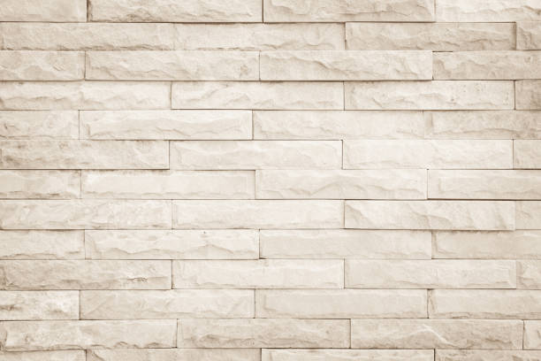 istock Seamless Natural pattern of decorative brick sandstone wall. 1138633308