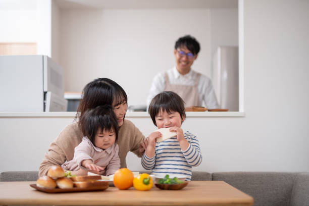 istock Father cooking in kitchen for family 1138634747
