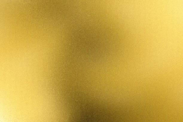 istock Abstract texture background, wave gold metal wall 1138635793