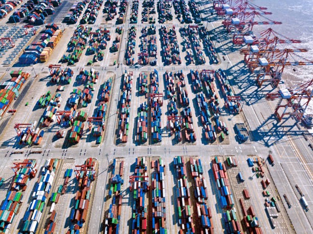 istock Containers at Shanghai Port 1138637461