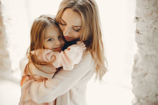 istock Mother with little child at hme 1138638779