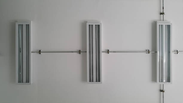 istock Lighting and air condition in the control cabinet , control and power distributor,lockout ,tagout 1138639348