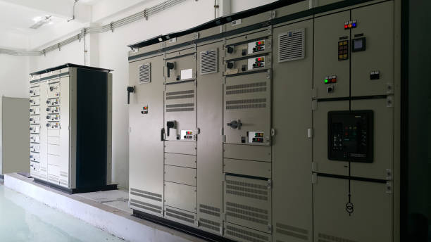 istock Electrical part and accessories in the motor control center room 1138639796