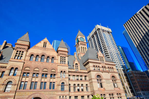 istock Toronto Old City Hall and Nathan Phillips Square 1138640727