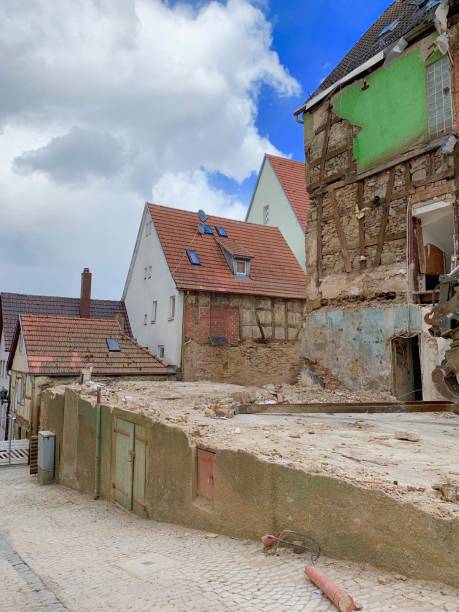 istock Demolition of an old house 1138641471