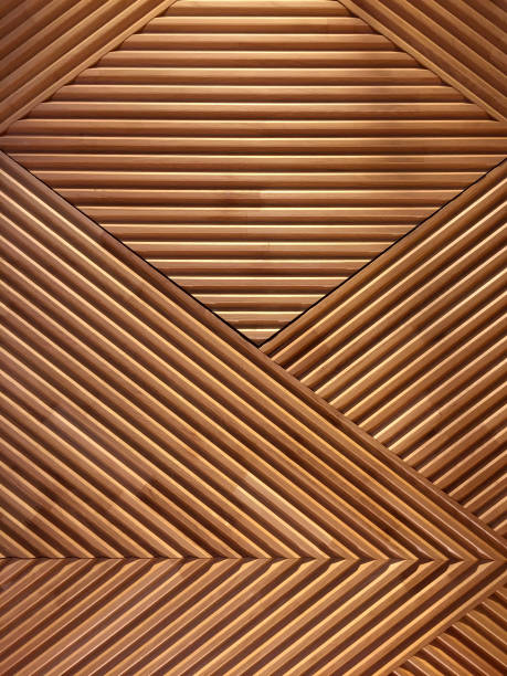 istock Wood background, striped wooden paneling 1138642853