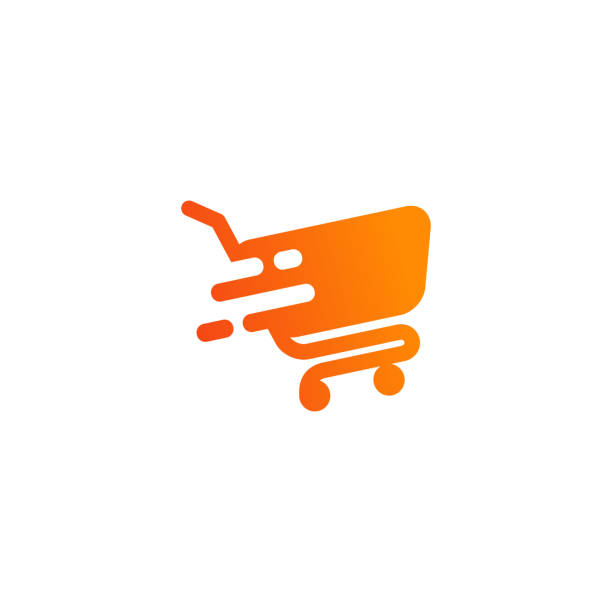 ilustrações de stock, clip art, desenhos animados e ícones de shopping cart icon design. cart icon symbol design - concepts sale ideas retail
