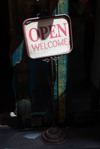 istock An old one written outside a restaurant 1138645533
