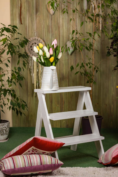 istock Provence style interior with a bouquet of flowers 1138646534