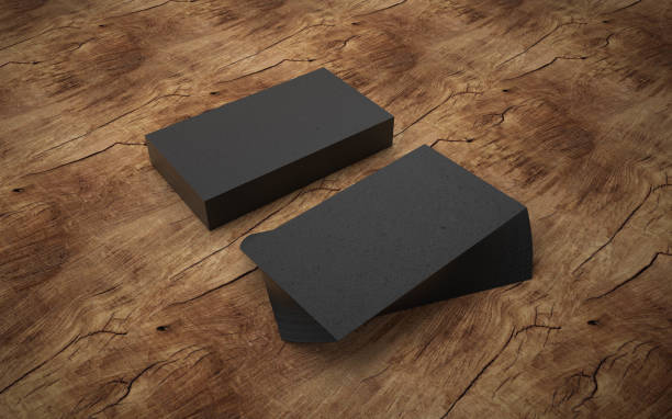 istock Business cards mock up design 1138647351