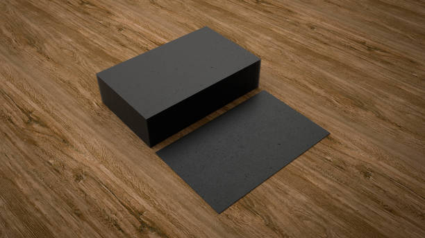 istock Business cards mock up design 1138647361
