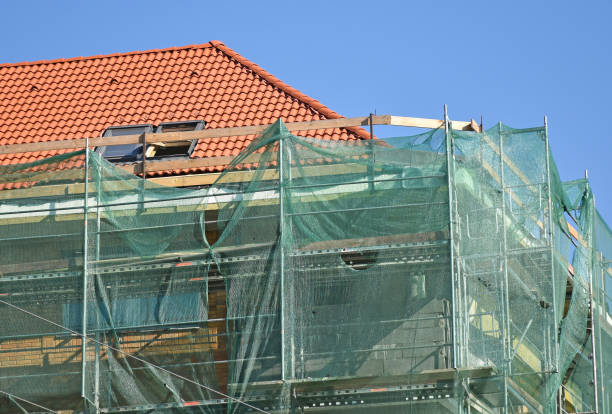 istock Reconstruction of an old building 1138648052