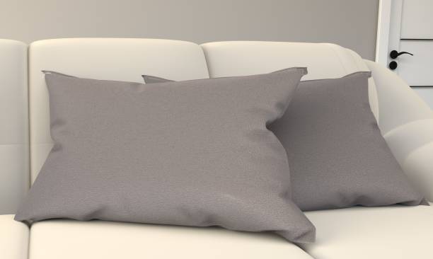 istock White Room Interior Scandinavian Style - Modern room with sofa lamp pillow plants and frame, wooden floor and window on white wall background. 3D rendering 1138648586