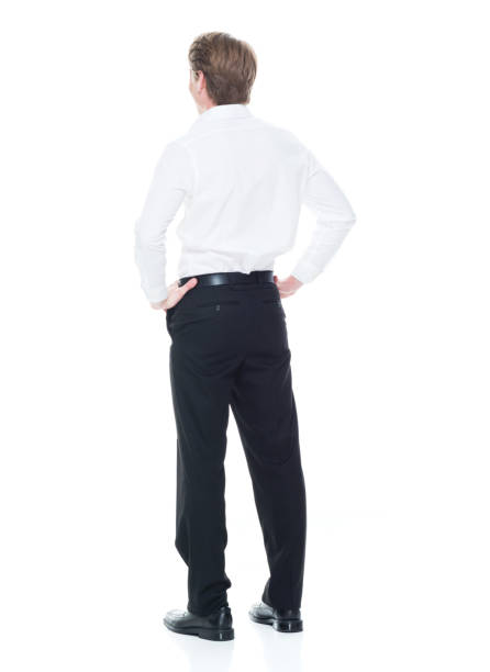 istock Handsome businessman in button down white shirt 1138648838