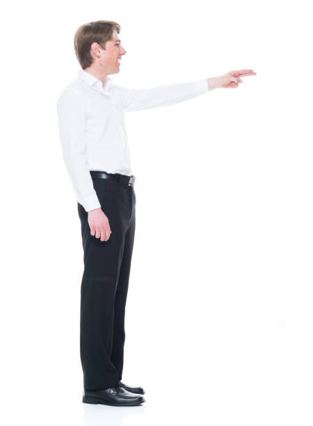 istock Handsome businessman in button down white shirt 1138648975