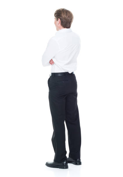 istock Handsome businessman in button down white shirt 1138649010