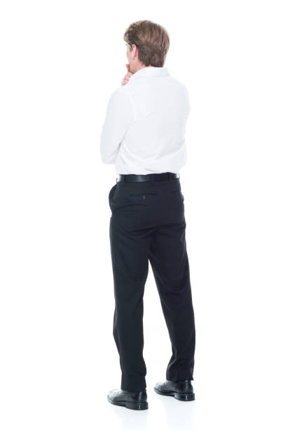 istock Handsome businessman in button down white shirt 1138649017