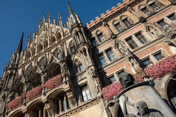 istock Facade of munich townhall bavaria 1138649163