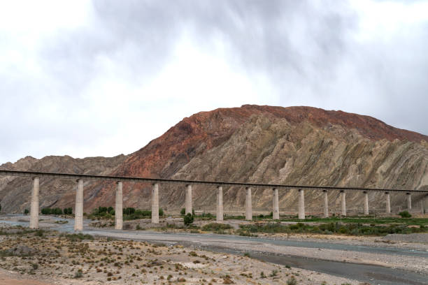 istock Railways and Bridges on the plateau 1138650235