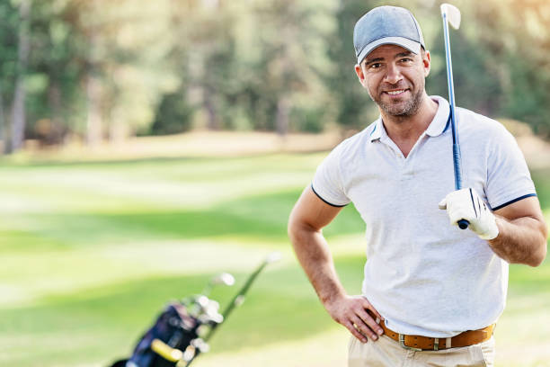 istock Portrait of a golf player 1138652023