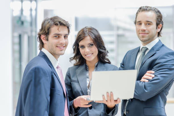 istock Portrait of a young business team 1138657018