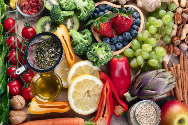 istock Natural products rich in antioxidants and vitamins 1138658870