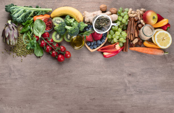 istock Natural products rich in antioxidants and vitamins 1138658973