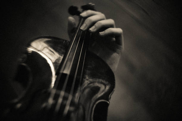 istock Young woman plays violin 1138659244