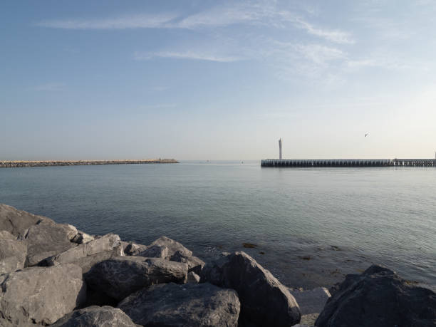 istock The Western breakwater in Ostend. 1138661418