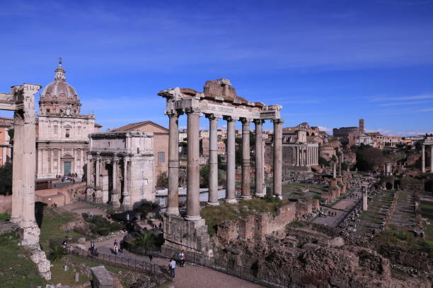 istock Ruins of the Roman Forum 1138664227