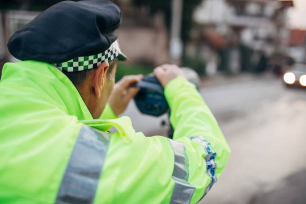 istock Police Officer Speed Trapping 1138669844