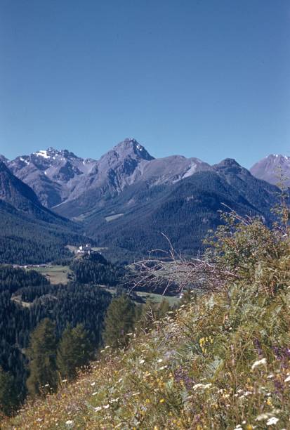 istock Landscape in the Lower Engadin valley, Switzerland 1138674975