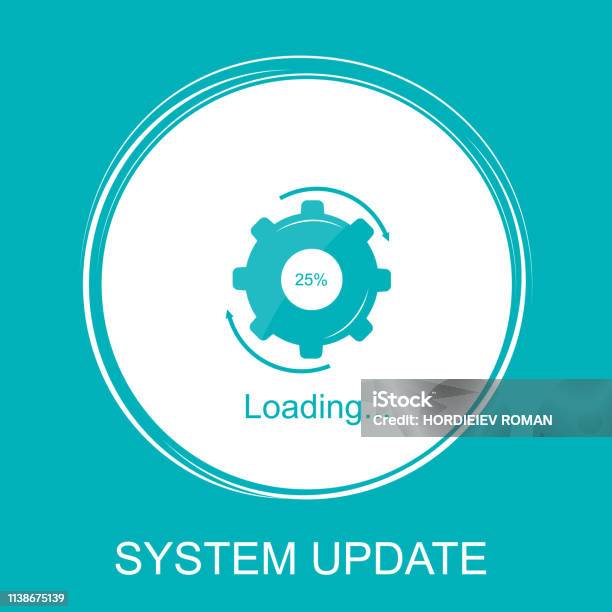 System Update Vector Stock Illustration - Download Image Now ...