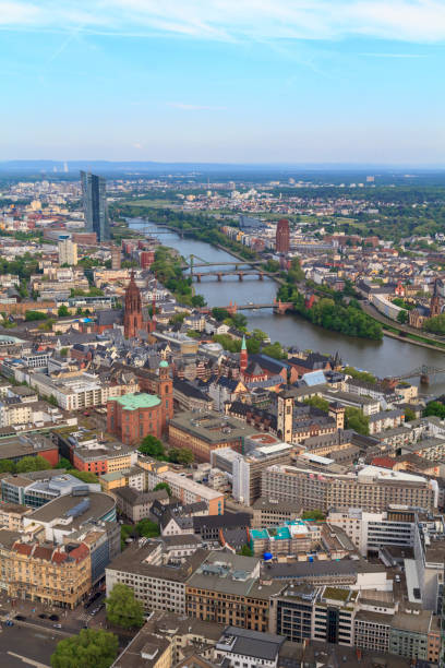 istock Frankfurt aerial city view 1138678557
