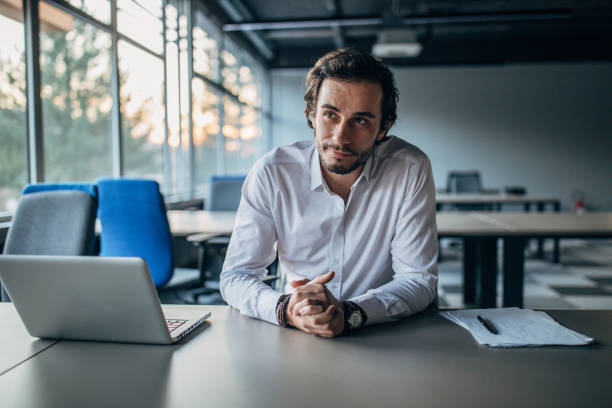 istock Businessman working on laptop 1138679738