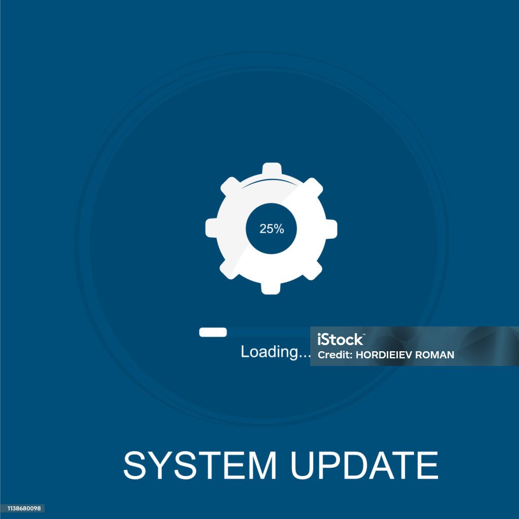 System Update Vector Stock Illustration - Download Image Now ...