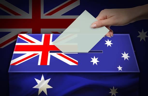 istock Election in AUSTRALIA - voting at the ballot box 1138681626