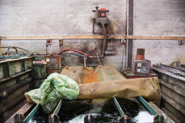 istock General view of an electroplating factory. 1138688222