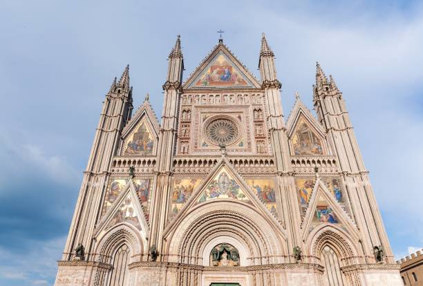 istock Panoramic view of Cathedral of Orvieto. 1138689995