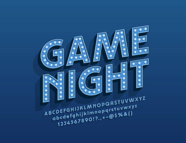 Electric lamp Font