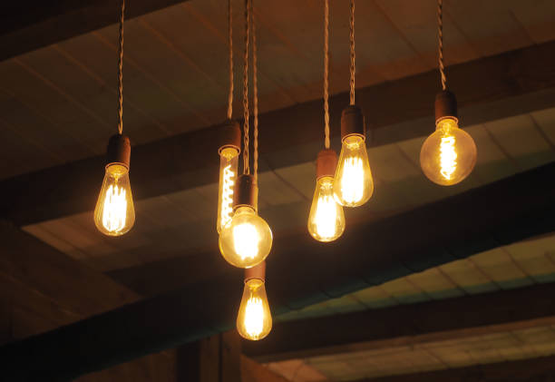 istock Vintage Edison filament lamps 1138692476