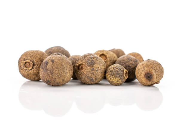 istock Dry allspice berries isolated on white 1138693205