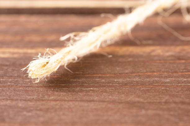 istock Yellow simple pencil on brown wood 1138700833