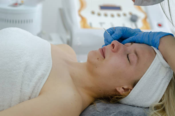 istock Cosmetic facial treatment 1138702222
