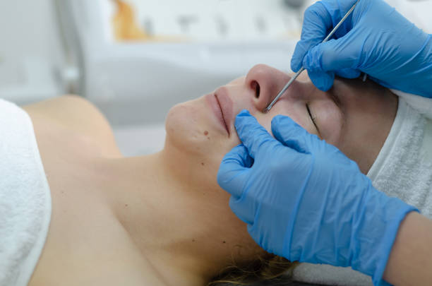 istock Cosmetic facial treatment 1138702288