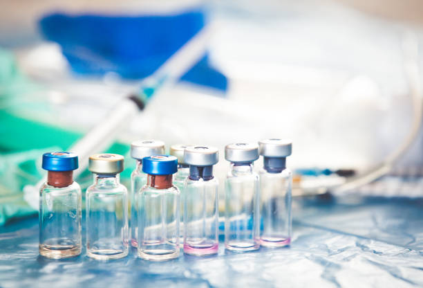 istock Medical waste management background 1138702901